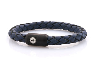bracelet-man-Bootsmann-8-Neptn-Leder-TRIDENT-ocean-blue