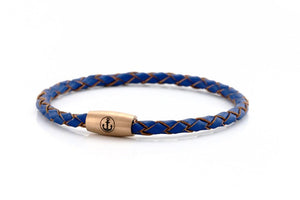 neptn women bracelet JUNO Anker Rosegold Single 4 ocean leather